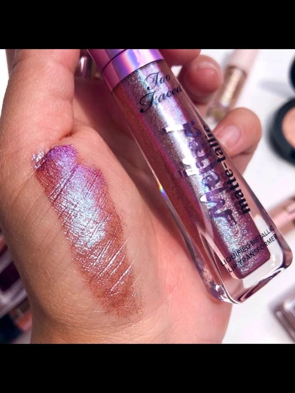 Too Faced | ‘Magic Metal Transformer’ Melted Matte-tallic Lipstick | NiB HtF